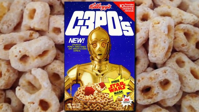 Which Was a Real “Star Wars” Based Breakfast Cereal Sold in the 1980s