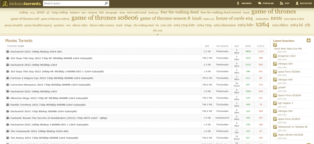 How can I download from Kickass Torrents?
