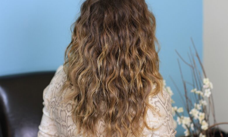 Crimped Waves hair